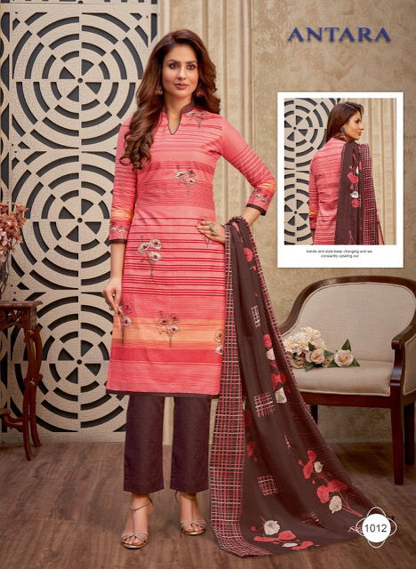 Ganesh Antara 1 Casual Daily Wear Cotton Printed Dress Material Collection